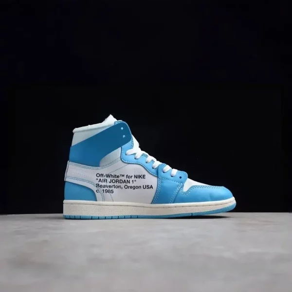 Jordan 1 Retro High Off-White University Blue AQ0818-148 Men’s Sneakers